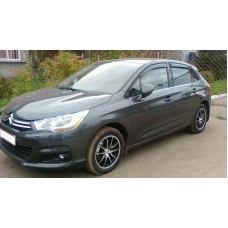 Вітровики на Citroen C4 від 2010 HB Кобра Тюнинг накладні