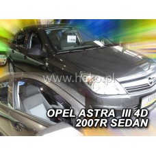 Вітровики на Opel Astra H 2004-2009 Combi Heko вставні під ущільнювач
