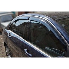 Вітровики на Mercedes W-204 2007-2014 Sedan Кобра Тюнинг накладні