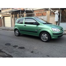 Вітровики на Hyundai Getz від 2003 передні 3-ех дверный Кобра Тюнинг накладні