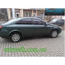 Вітровики на Nissan Primera P12 2002-2007 Sedan/HB Heko вставні під ущільнювач