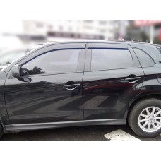 Вітровики на Mitsubishi ASX 2010-2017 Кобра Тюнинг накладні