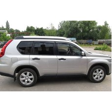 Вітровики на Nissan X-Trail 2007-2014 Кобра Тюнинг накладні