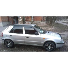 Вітровики на Skoda Felicia 1994-2001 HB Кобра Тюнинг накладні