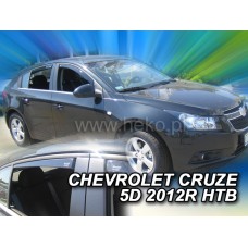 Вітровики на Chevrolet Cruze від 2009 HB Heko вставні під ущільнювач Вітровики на Chevrolet Cruze від 2009 HB Heko вставні під ущільнювач