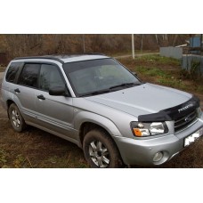 Вітровики на Subaru Forester 2003-2008 4-ех штучные Кобра Тюнинг накладні