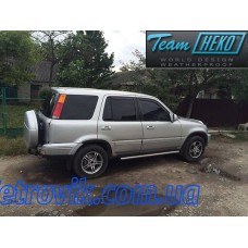 Вітровики на Honda CR-V 1996-2001 Heko вставні під ущільнювач