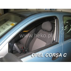 Вітровики на Opel Combo C 2001-2011 Heko вставні під ущільнювач
