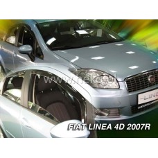 Вітровики на Fiat Linea від 2007 передні Heko вставні під ущільнювач