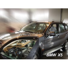 Вітровики на BMW X5 E53 2000-2007 передні Heko вставні під ущільнювач