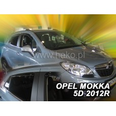 Вітровики на Opel Mokka від 2013 Heko вставні під ущільнювач