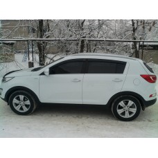Вітровики на Kia Sportage 2010-2015 Кобра Тюнинг накладні