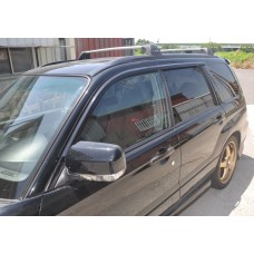 Вітровики на Subaru Forester 2003-2008 цельные двухштучные Hic накладні