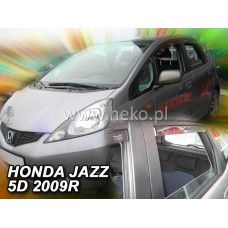 Вітровики на Honda Jazz від 2008 Heko вставні під ущільнювач