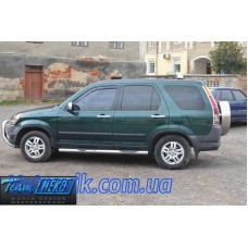 Вітровики на Honda CR-V 2002-2007 передні Heko вставні під ущільнювач