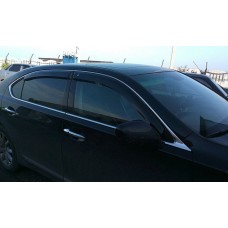 Вітровики на Lexus LS 2006-2012 Кобра Тюнинг накладні