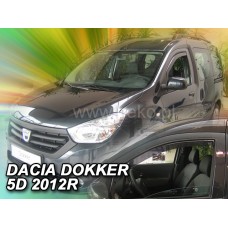Вітровики на Renault Lodgy від 2012 передні Heko вставні під ущільнювач