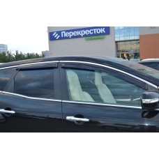 Вітровики на Mazda CX-7 від 2006 Кобра Тюнинг накладні