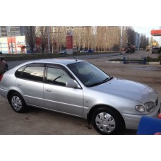 Вітровики на Toyota Corolla 8 1995-2001 HB Кобра Тюнинг накладні