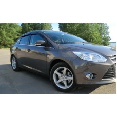 Вітровики на Ford Focus 2011-2019 Sedan/HB Кобра Тюнинг накладні Вітровики на Ford Focus 2011-2019 Sedan/HB Кобра Тюнинг накладні