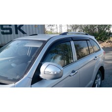 Вітровики на Lifan X60 від 2011 Кобра Тюнинг накладні