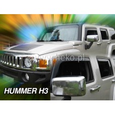 Вітровики на Hummer H3 від 2005 Heko вставні під ущільнювач