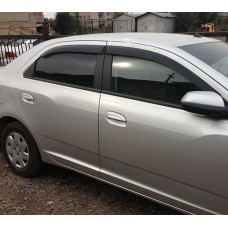 Вітровики на Chevrolet Cobalt від 2012 Кобра Тюнинг накладні Вітровики на Chevrolet Cobalt від 2012 Кобра Тюнинг накладні