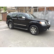 Вітровики на Nissan Pathfinder 2005-2014 Кобра Тюнинг накладні