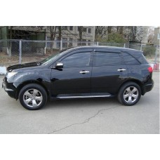 Вітровики на Acura MDX 2007-2014 Кобра Тюнинг накладні Вітровики на Acura MDX 2007-2014 Кобра Тюнинг накладні