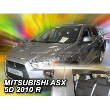 Вітровики на Mitsubishi ASX від 2010 Heko вставні під ущільнювач