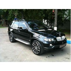 Вітровики на BMW X5 E70 2007-2013 Кобра Тюнинг накладні