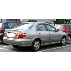 Вітровики на Nissan Almera 2000-2006 Кобра Тюнинг накладні