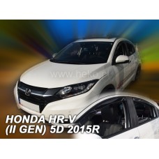 Вітровики на Honda HR-V від 2015 Heko вставні під ущільнювач