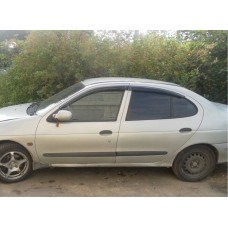 Вітровики на Renault Megane 1995-2003 Sedan Кобра Тюнинг накладні