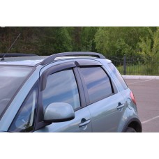 Вітровики на Suzuki SX-4 2006-2013 HB Кобра Тюнинг накладні