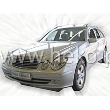 Вітровики на Mercedes W-211 2003-2009 Sedan Heko вставні під ущільнювач