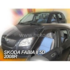 Вітровики на Skoda Fabia 2007-2014 Combi Heko вставні під ущільнювач