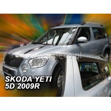 Вітровики на Skoda Yeti від 2009 Heko вставні під ущільнювач