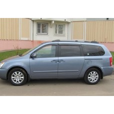 Вітровики на Kia Carnival від 2006 Кобра Тюнинг накладні