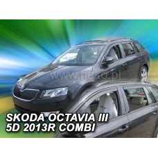 Вітровики на Skoda Octavia A7 від 2013 Combi Heko вставні під ущільнювач