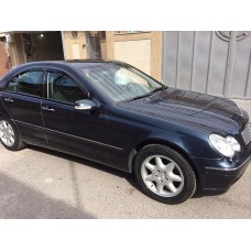 Вітровики на Mercedes W-203 2000-2007 Sedan Кобра Тюнинг накладні