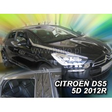 Вітровики на Citroen DS5 від 2012 Heko вставні під ущільнювач