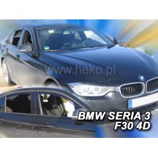 Вітровики на BMW F30 від 2012 Sedan Heko вставні під ущільнювач