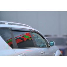 Вітровики на Ssang Yong Rexton 2001-2010 Кобра Тюнинг накладні