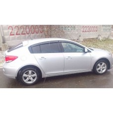 Вітровики на Chevrolet Cruze від 2009 HB Кобра Тюнинг накладні Вітровики на Chevrolet Cruze від 2009 HB Кобра Тюнинг накладні