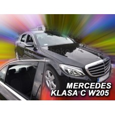 Вітровики на Mercedes W-205 від 2014 Sedan Heko вставні під ущільнювач