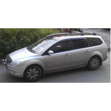 Вітровики на Ford Focus 2004-2011 Combi Кобра Тюнинг накладні