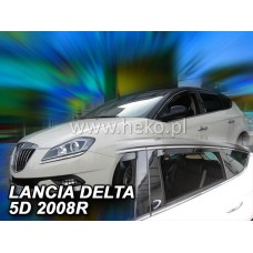 Вітровики на Lancia Delta від 2008 Heko вставні під ущільнювач