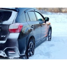 Вітровики на Subaru XV 2009-2016 Кобра Тюнинг накладні