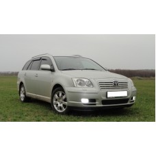 Вітровики на Toyota Avensis 2003-2009 Combi Кобра Тюнинг накладні